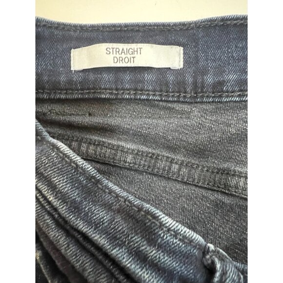 Calvin Klein Mens Straight Leg Jeans W34 XL30 Dark Blue Denim - Picture 4 of 10